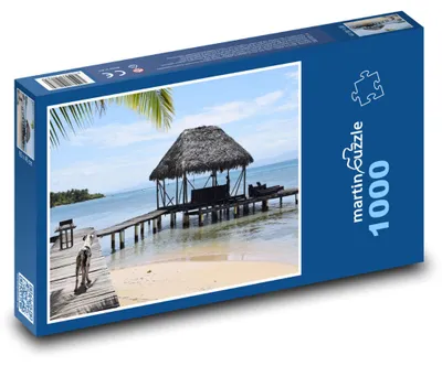 Obrázek produktu pro Puzzle 1000 Exotický ráj u moře - martinpuzzle