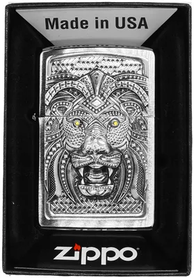Produktbild von Feuerzeuge ZIPPO ART LION