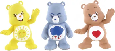 Produktbild von Comansi Glücksbärchis Sammelfiguren 3er Set Schmusebärchi Brummbärchi Sonnenscheinbärchi
