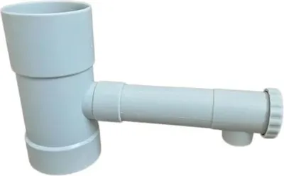 Produktbild von Regenwassersammler mit Ventil 100mm Weiß