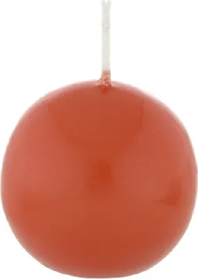 Produktbild von Kugelkerzen Paprika Rot, Ø 70 mm, 12 Stück, dt. Kerzen in RAL Kerzenqualität, Kein rußen und tropfen