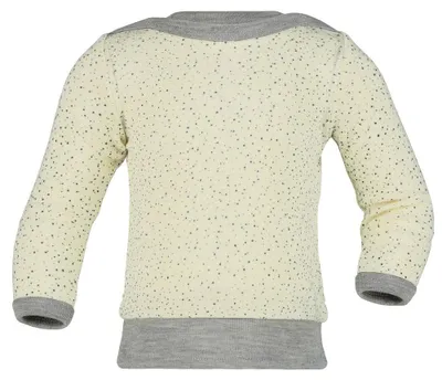 Productafbeelding van Engel Natur, babytrui, 70% wol (biologisch), 30% zijde (maat 110/116, naturel (met print))