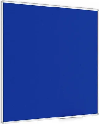 Produktbild von Filztafel mit Aluminiumrahmen 120x120, Blau