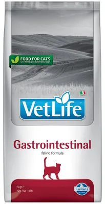 Zdjęcie produktu dla Farmina Pet Food Vet Life Gastrointestinal, Dorosły, Każda rasa, 2 kg, Nie zawiera ziarna, Zawiera przeciwutleniacze