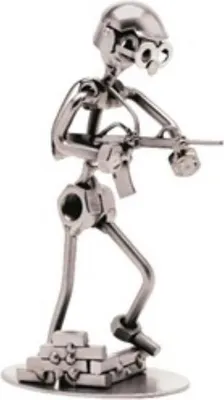 Produktbild von Hinz und Kunst Metallfigur Soldat aus Schrauben handgefertigt