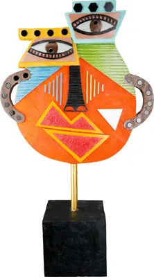 Obrázok produktu pre Casablanca by Gilde Dekoratívny objekt Tvár Abstract Kupka, 51733