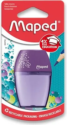 Obrázok produktu pre Maped Shaker, Ručný orezávač ceruzky, 1 kusov