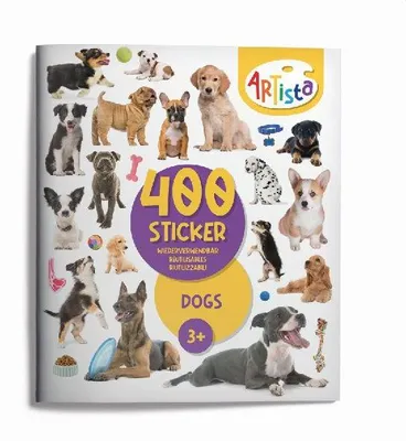 Produktbild von Artista - Stickerbuch Hunde