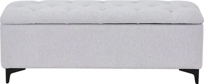 Produktbild von Sitzbank mit Stauraum – Stoff – Beige – SABILO