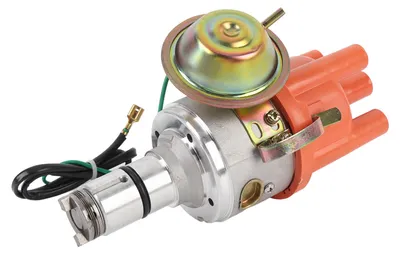 Zdjęcie produktu dla Rozdzielacz zapłonu z nasadką i wirnikiem, standard OEM, o podwyższonej wydajności, nr kat. 043905205C, do Campera T2 BAY