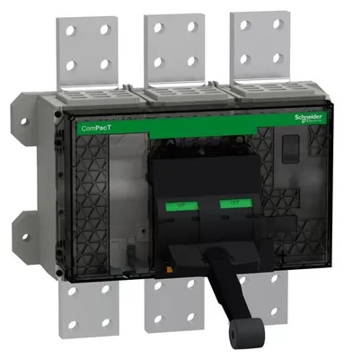 Zdjęcie produktu dla Schneider Electric ComPacT NS3200 NA, Przełącznik, 3P, Wielobarwny, 690 V, 50/60 Hz, 3200 A