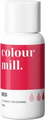 Produktbild von Ölfarbe 20 ml hochkonzentriert rot