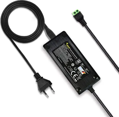 Produktbild von LEICKE 12V 5A LED Netzteil Adapter Transformator, Konstantstromversorgung, Ladegerät, Trafo für LED hochwertige Ausrüstungen, LED Stripes Streifen