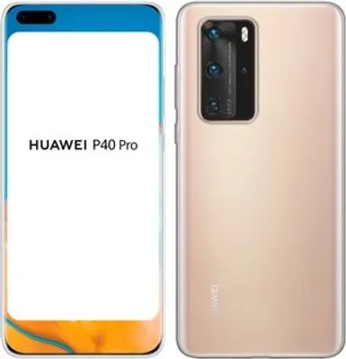 Immagine prodotto di cofi1453® Silicone Cover Basic compatibile con Huawei P40 Pro Custodia TPU Morbida Protezione Cellulare Trasparente