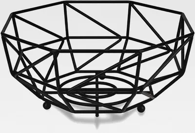 Produktbild von Obstkorb Metall 29 cm Lifestyle Metallkorb Küchenkorb Justinus