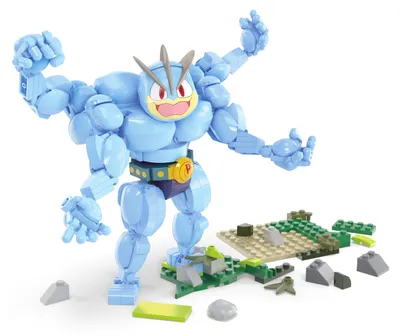 Produktbild von MEGA Pokémon Machomei (Bauspielzeug-Set mit einer beweglichen Figur)