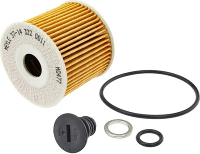 Produktbild von Ölfilter MEYLE 37-14 322 0011 Filtereinsatz für HYUNDAI Tucson (TL, TLE) für KIA Sportage (QL, QLE)