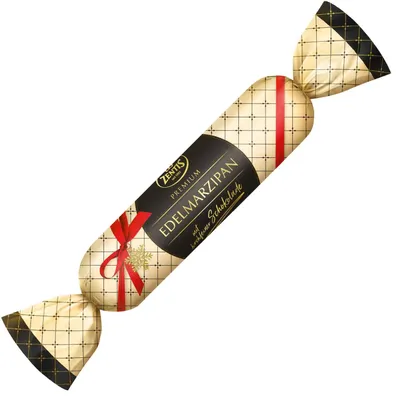 Produktbild von Zentis Premium Edelmarzipan Brot schokoliert 125g