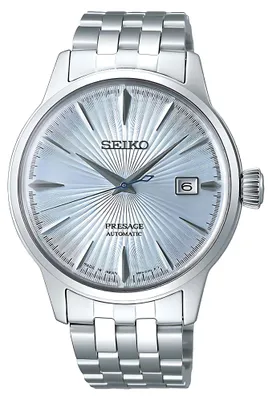 Produktbild von Seiko Presage Cocktail Time Skydiving SRPE19J1 Automatik Herrenuhr Hellblau