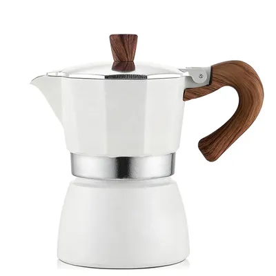 Onestyle Espressokocher KM10, Kaffeekanne,  Aluminium, in hochwertiger Lackierung, 50ml für 1 Tasse