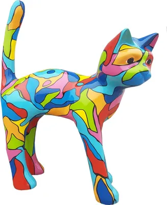 Produktbild von Designer Abstrakte Figur Moderne Figuren Dekoration Katze Skulpturen Dekoration