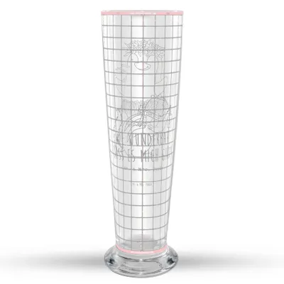 Produktbild von Mr. & Mrs. Panda Bierglas Eichhörnchen Smoothie - Transparent - Geschenk, Weizen Glas, Green Smoothies, Abnehmen, Weißbierglas, Lustige Sprüche, Diät, Weizenbier, Bier