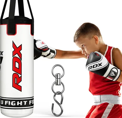 Produktbild von RDX Kids Heavy Boxing 2FT Punch Bag Filled MMA Punching Training Gloves KickBoxing