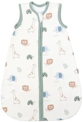 Produktbild von TupTam Baby Sommer Schlafsack 0.5 TOG aus  en Materialien, Farbe: Dschungel, Größe: 80-86