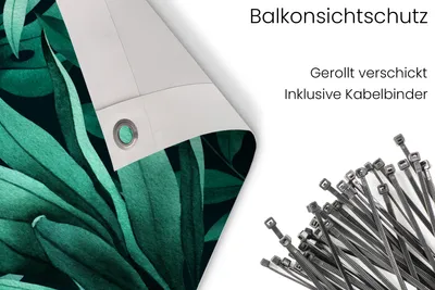 Obrázek produktu pro MuchoWow® Balkonová zástěna na ochranu soukromí -  - 90x200 cm