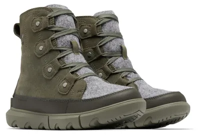 Productafbeelding van Sorel Damen Explorer Joan Wp Mode-laars, Stone Green Alpine Tundra Explorer
