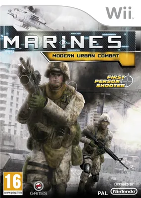 Produktbild von JoWood Marines: Modern Urban Combat, Wii, Nintendo Speicherkarte, FPS (First Person Shooter), M (Reif), Nintendo Wii