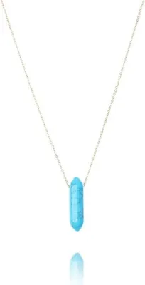 Produktbild von Carla Damen-Halskette Taupog Blau One size