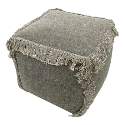Image de Coussin de sol Pouf 40x40 cm Pouf gris clair