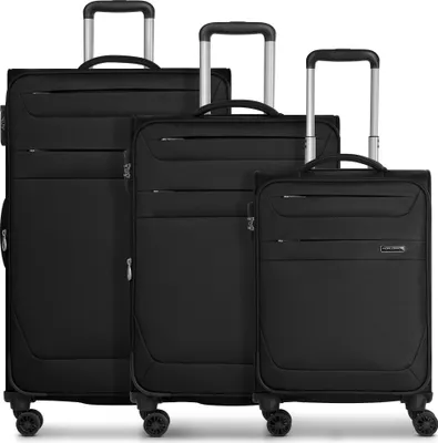 Produktbild von Worldpack Chicago 4 Rollen Kofferset 3-teilig mit Dehnfalte