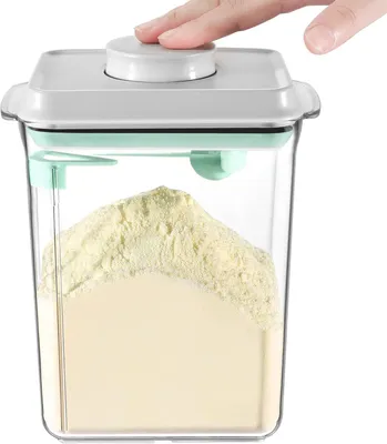 Obrázok produktu pre Úložná nádoba 2300 ml, vzduchotesná, dávkovač sušeného mlieka, priehľadná, do kuchyne