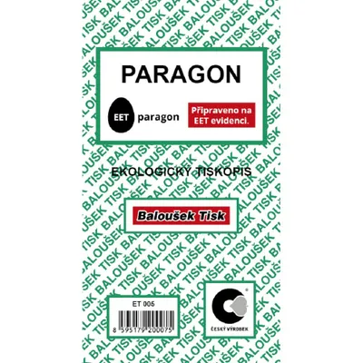 Immagine prodotto di Paragon Wrapper - blocco 80 x 150 mm / non numerato 50 fogli / ET005