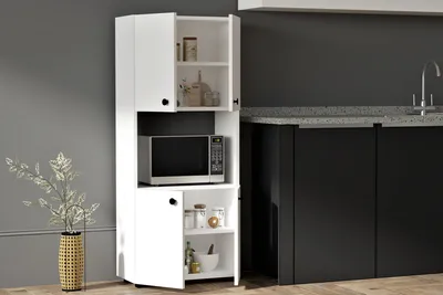 Produktbild von Skye Decor, Ayaz- Ayaz DEC, Weiß, Schuhschränke, 140x60x31,4 cm, 100% Melaminbeschichtete Partikelplatte