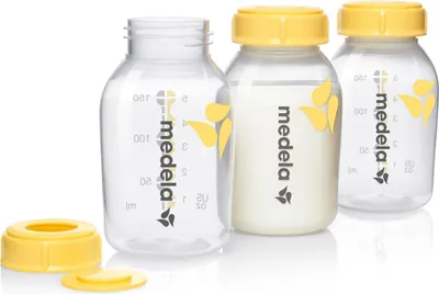 Produktbild von Medela 800.0796 Milchflaschen, 150 ml, 3 Stck