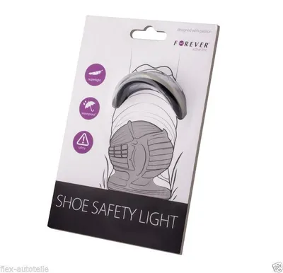 Produktbild von Lauflicht Joggen Laufen Sicherheitslicht Leuchte Rot Leuchtclip LED Running Clip