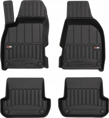 Obrázok produktu pre Gumové rohože a podlahové rohože Audi A4 B6 2000-2004 3D priehlbina