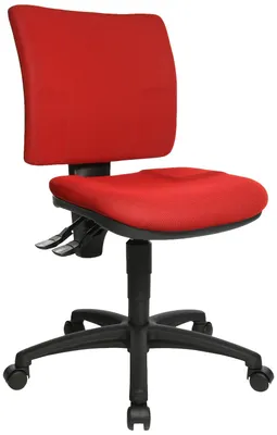 Produktbild von Topstar Bürodrehstuhl U50 ohne Armlehnen, rot