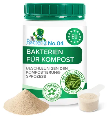 Produktbild von Aktivator Mr.Bacteria No.4, für Kompost, 500 g