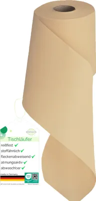 Produktbild von Sensalux NATURE Tischläufer - 0,15m x 25m Beige/Kork