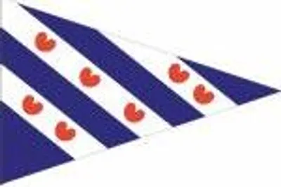 Produktbild von Dokkumer Flaggen Zentralpunktflagge Friesland 20x30 cm