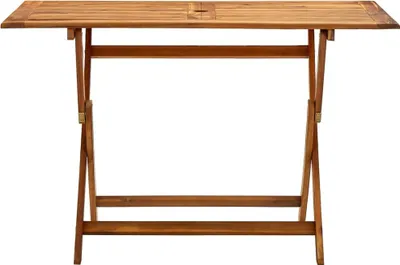 Produktbild von vidaXL Klappbarer Gartentisch 120x70x75 cm Massivholz Akazie