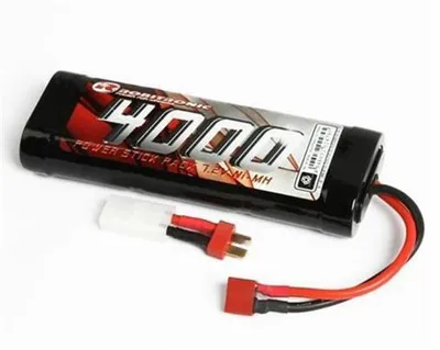 Produktbild von Robitronic SC4000T NiMH Akku 4000mAh 7,2V Stick Pack T-Stecker & Tamiya