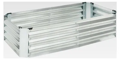 Produktbild von Hochbeet aus Metall 120 x 60 x 30 cm für Gemüse und Kräuter