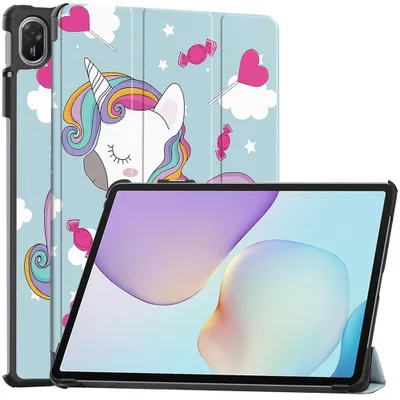 Produktbild von Techsuit - FoldPro Bookcover für Huawei MatePad 11.5 (2025) – Motiv Unicorn