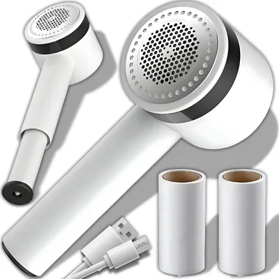 Produktbild von Elektrischer Fusselentferner wiederaufladbar, 4 In 1 Fusselrasierer, Tragbarer Fusselentferner, Fabric Shaver, Lint Remover Retoo