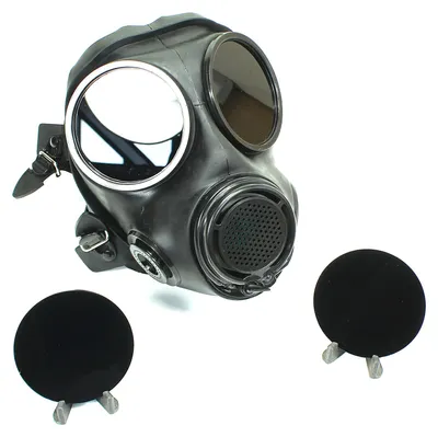 Produktbild von Ersatzgläser für Gasmaske FMJ08 / MF22 100% Blickdicht Linsen Gasmask
